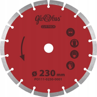 Diamantová píla CUT-TECH 125x22,23 Globus