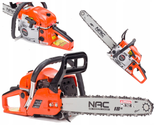 Píla - Benzínová motorová píla NAC 49,3 cm3 silná