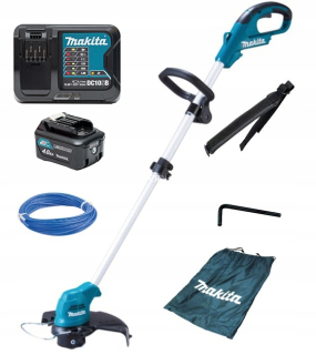 Krovinorez - Zastrihávač trávy KOSA MAKITA UR100 LINE 12V + Aku. 4Ah