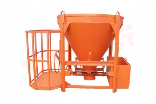 Kontajner Crane Cube Tank Betón Podest 750l
