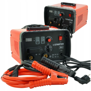Autonabíjačka - Usmerňovač s 12V 24V štartovník + káble
