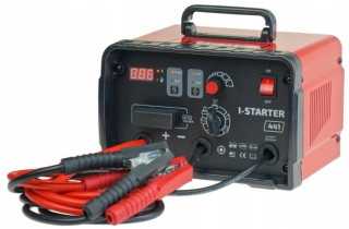 Invertorový usmerňovač IDEAL I-STARTER 441 na spoplatnenie 12 a 24 Voltové batérie majú štartovaciu