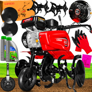 Rotavátor Loncin 82 cm 4100 W 8 HP