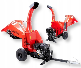 Benzínový drvič Cedrus RB05PRO-HE, červený