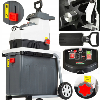 Drvič, štiepkovač - Mlynársky drvič pre štiepkovač 2800 W 44 mm