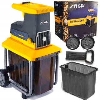 Drvič, štiepkovač - Vetva Shredder Stiga Bio Silent 2500 Elektrikára