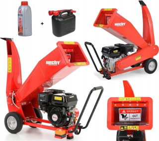 Drvič, štiepkovač - ŠROTOVAČ SPALOVACIEHO ZARIADENIA HECHT 6208 VÝKONNÝ 7 HP