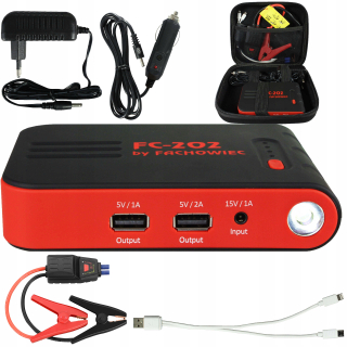 Autonabíjačka - ŠTARTOVANIE 200A 12V POWERBANKY 10 000 mAh 3 V 1 HORÁK