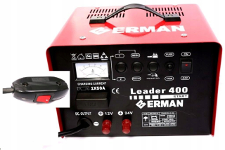 Autonabíjačka - Spustenie usmerňovača s Runner 200A Pilot 12 / 24V