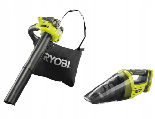 Píla na - RYOBI Vysávač - Spaľovací dúchadlo RBV26B + R18HV