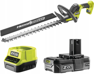RYOBI AKUMULÁTOROVÁ KRÍZAČKA NA ŽIVÝ PLOTY 18V PREAUTOR 50CM ZARIADENIE NA ŽIVÉ PLOTY + 2AH