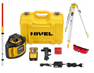 Nivelak - Rotačný laser NL500 + zamestnanci + statív