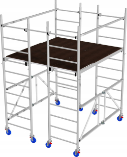 Lešenie - Hliníkové lešenie KRAUSE ProTec XS-P, 3,70 m