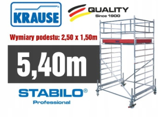 Lešenie - Hliníkové lešenie KRAUSE Stabilo 500 - 5,40m