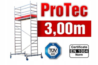 Lešenie - Hliníkové pojazdné lešenie KRAUSE ProTec 3,0m