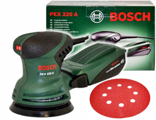 Sieťová excentrická brúska Bosch 220 W 230 V