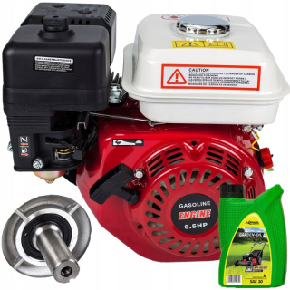 Vibračná doska - SPALOVACÍ MOTOR 19 MM 6,5 HP PRE RAMENO CHLADIČA