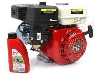 Vibračná doska - 20MM SPALOVACÍ MOTOR 7HP PRE 6,5 CHLADIČA