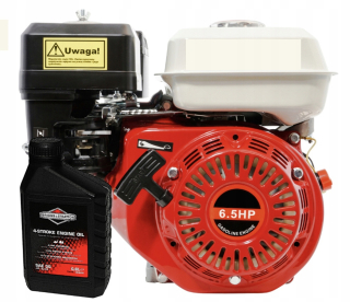Motor - SPALOVACÍ MOTOR 6,5 km OHV Hriadeľ 20 mm OLEJ
