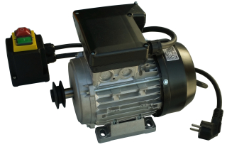 Motor - Elektromotor miešačky betónu 1,1 kW 1 fáza 230V