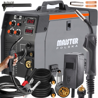 Zváračka - Mar-pol MMA Zváranie elektrodowa m79365 40-250 Zváranie