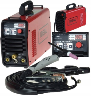 Zvárací invertor -  ZVÁRAČ TIG DC invertor IDEAL PRAKTIK 200 A HF