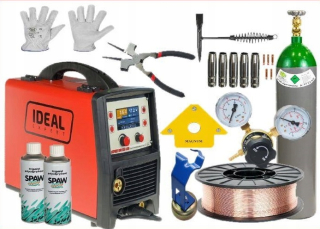 Zvárací stroj Migomat Ideal Expert MIG 215 LCD Synergia