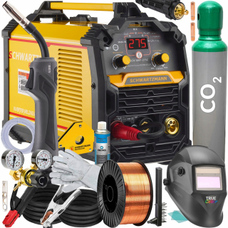 Zváračka - ZVÁRACÍ MIGOMAT MIG MAG MMA TIG 275A 3v1 + KIT