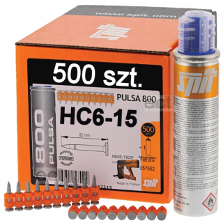 Klince HC6-15 + plynový špiča