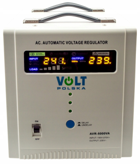 Elektrocentrála - AVR 5000W prúd stabilizátora k agregátu