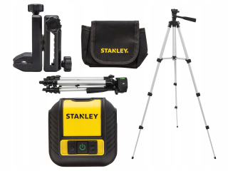 Krížový laser - Stanley Laser Cubix Stht77499-1 Green + Statív