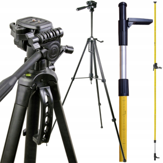 Krížový laser - Statív pre Laser Lasch Dewalt 158cm + 3,6m pól