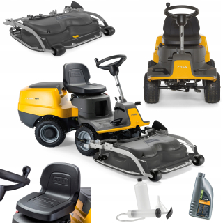 ZÁHRADNÝ TRAKTOR PARK 300 BEZ AGREGÁTU STIGA + rezacia jednotka pre záhradný traktor STIGA 95 cm