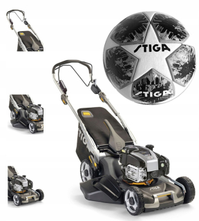 Kosačka benzínová - Benzínová kosačka na trávu STIGA Twinclip 50 SVEQB + BALL