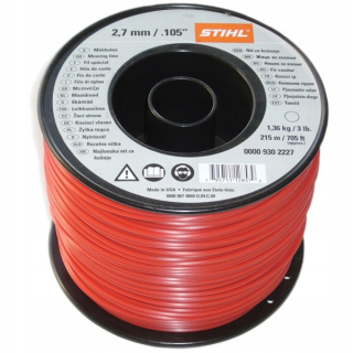 Krovinorez - STIHL - ORIGINÁL Scythe Line 2,7 mm cievka 215m