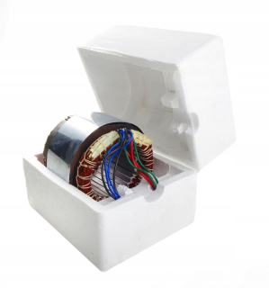 Elektrocentrála - Stator 85mm generátor Agregát Pergrace 230V 1FA *