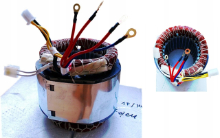 Elektrocentrála - Stator 85 mm generátory generátory 380V 3F