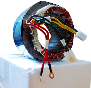Elektrocentrála - Stator 85 mm Generátor Control Prądner. 230 1Fase