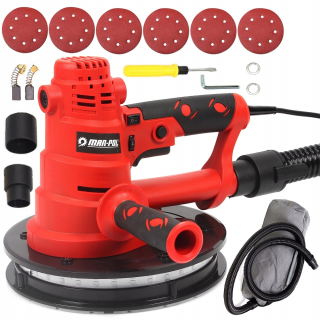 Brúska - Gypsum Grinder 180mm LED Mar-Pol Osvetlenie