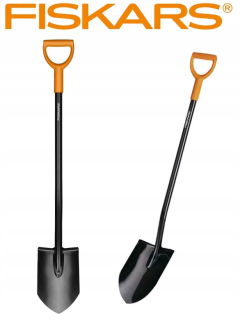 Lopata - SPADEL SHARP FISKARS masívna ĽAHKÁ Lopata 1800 g