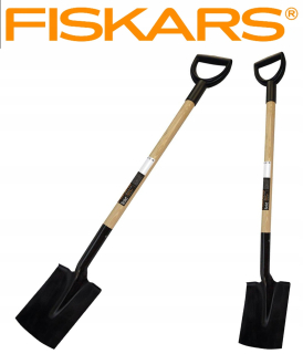 Lopata - PRIAMY SPADEL FISKARS Masívna lopata Kalená oceľ