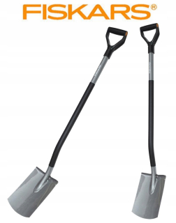 Lopata - ROVNÝ SPADEL Lopatka rýč FISKARS Ergo 125 CM