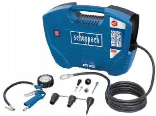Kompresor - Scheppach AIR-FORCE 2 Bezolejový kompresor 8 bar