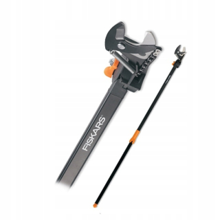 Profesionálne univerzálne záhradné nožnice Fiskars UP84 dosah 232 cm