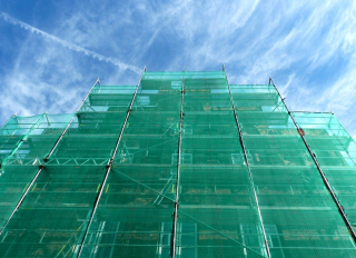 Lešenie GRID 3,07 x 10M 60 g / m Ochranné