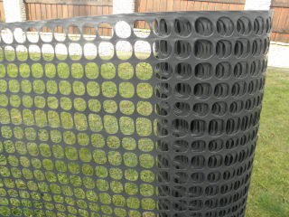 Snow Snow Mesh Black 1,2x50m