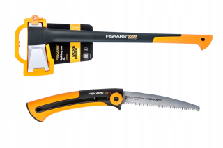 Sekera, kálačka - Štiepačka Fiskars X25 s pílou s 73