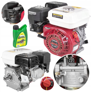 Motor - 20mm spaľovací motor s výkonom 6,5 hp 168F pre zhutňovač
