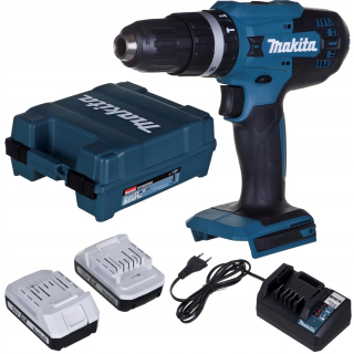 Skrutkovač Makita, napájaný z batérie 18 V HP488DWAE