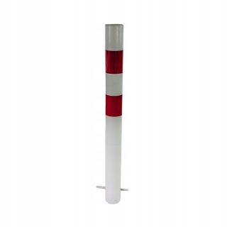 Zahradzovacie stĺpiky - Parkovací stĺp blokujúci cestu U-12c, 1,3 m PVC